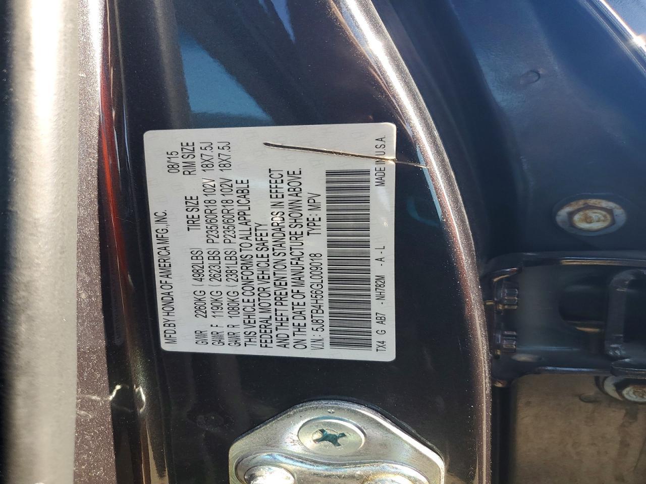 2016 Acura Rdx Technology