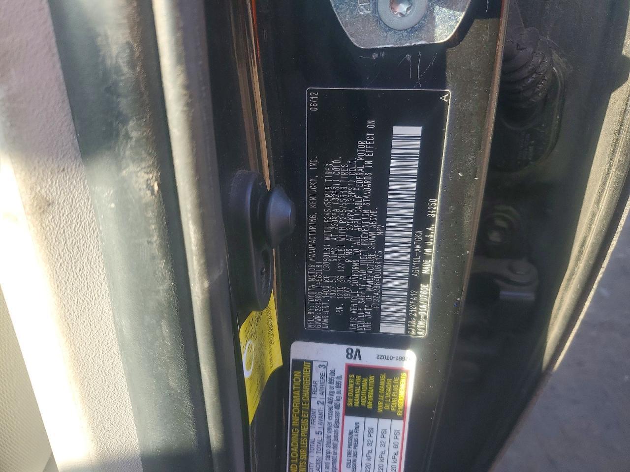 2013 Toyota Venza le