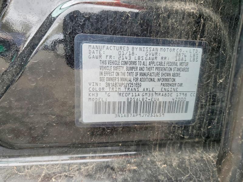 2018 Nissan Sentra s