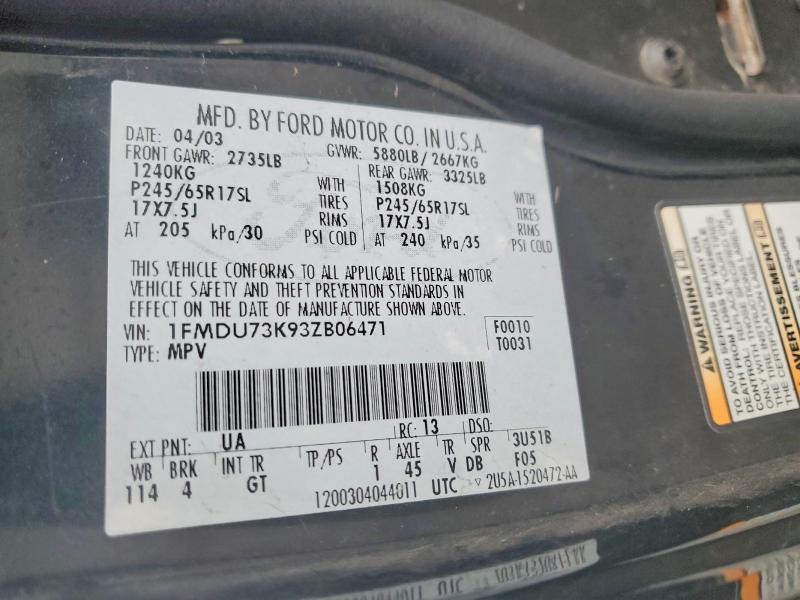 2003 Ford Explorer xlt