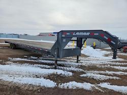 Salvage cars for sale from Copart Greenwood, NE: 2025 Lamar Trailers 2025 Lamar FS024027 Flatbed Trailer