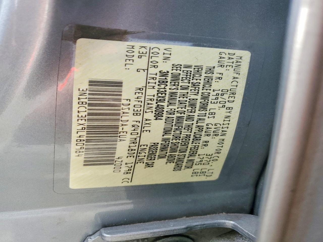 2009 Niss Versa 1.8 s