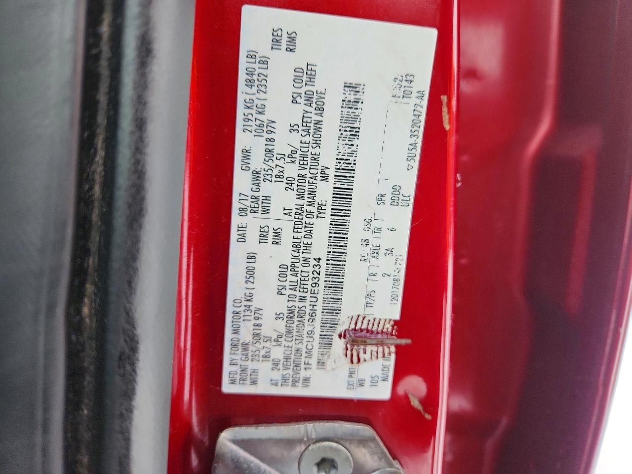 2017 Ford Escape Titanium