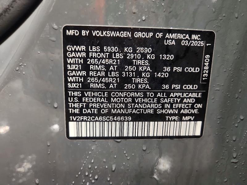 2025 Volkswagen Atlas sel Premium R-line