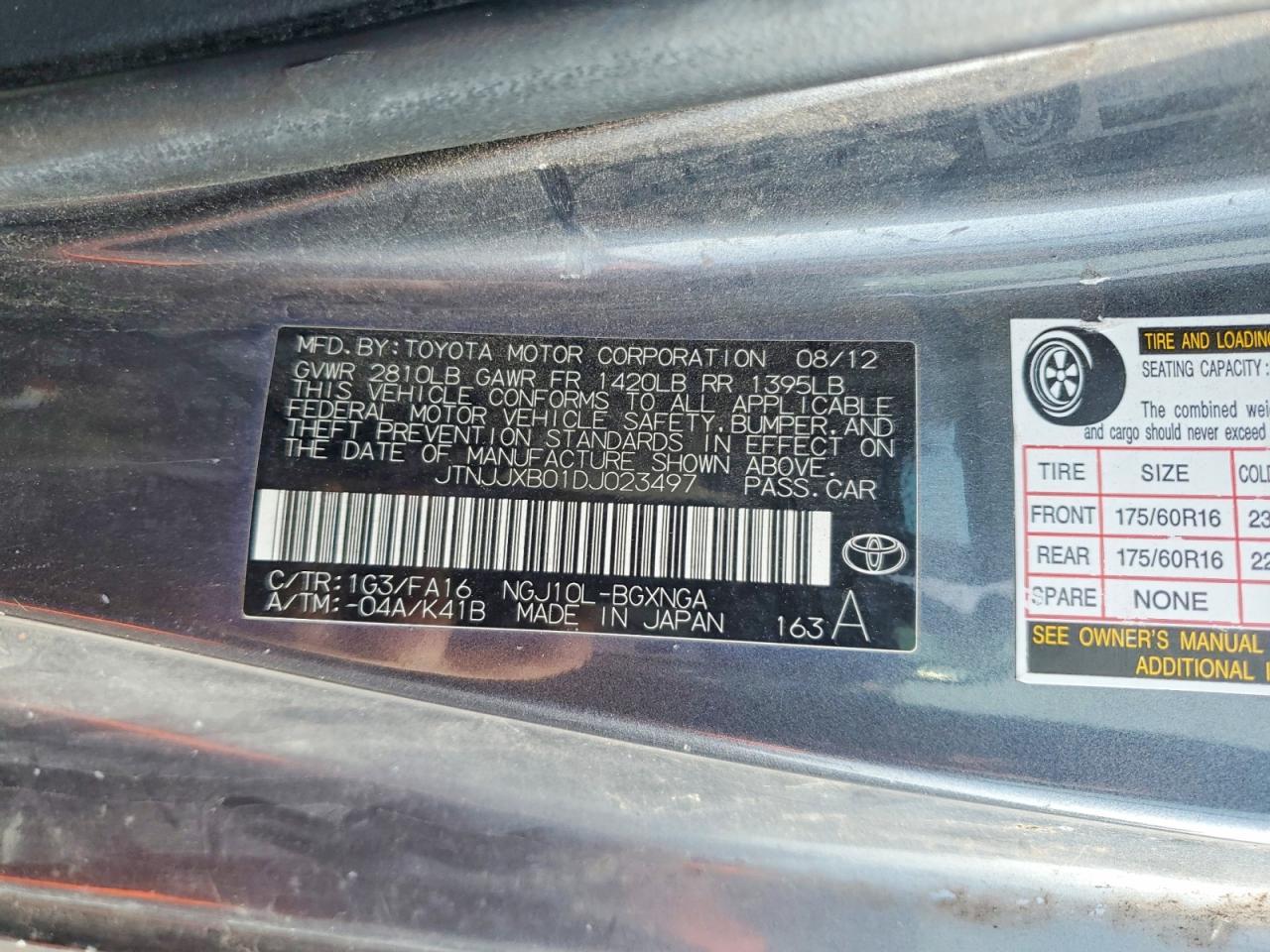 2013 Scion IQ