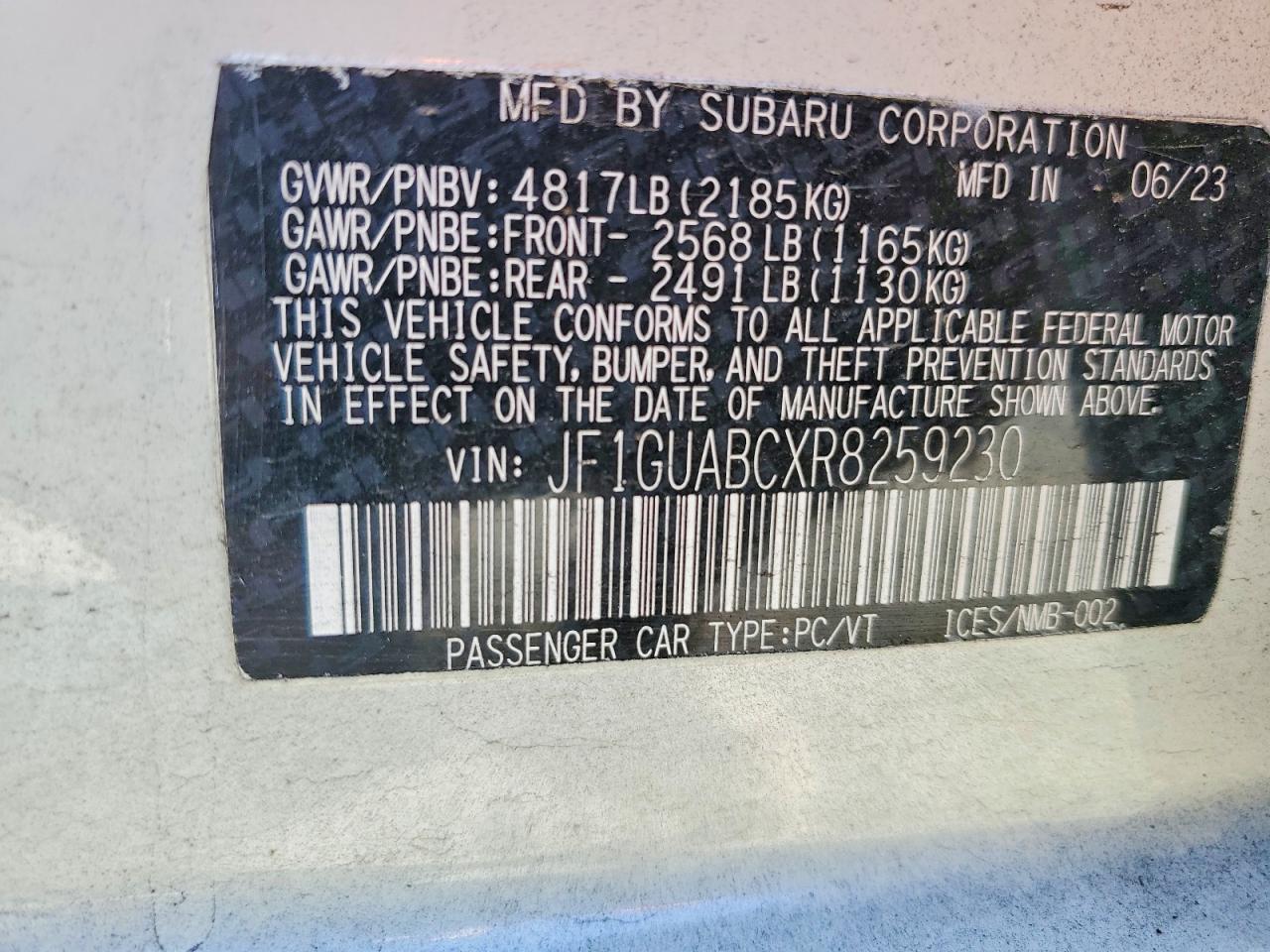 2024 Subaru Impreza
