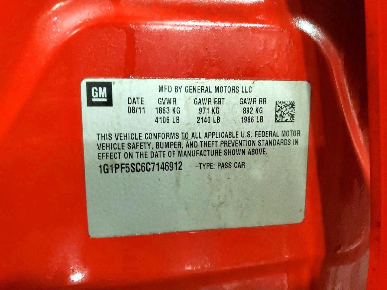 2012 Chevrolet Cruze lt