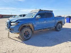 Salvage trucks for sale at Andrews, TX auction: 2018 Toyota Tacoma Double Cab