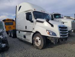 Salvage trucks for sale at Brighton, CO auction: 2021 Freightliner Cascadia 126 Semi Truck