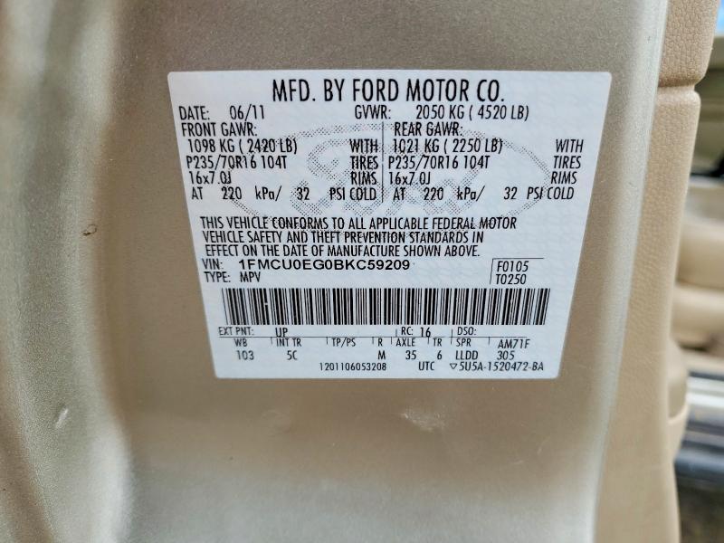2011 Ford Escape Limited