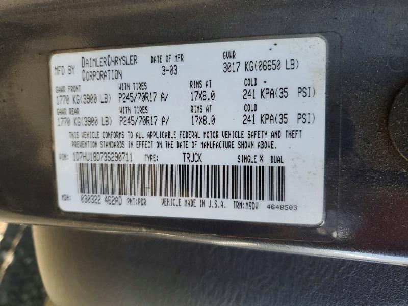 2003 Dodge Ram 1500 st