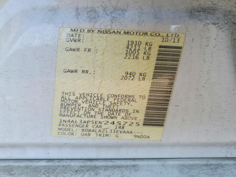 2014 Nissan Altima 2.5 s