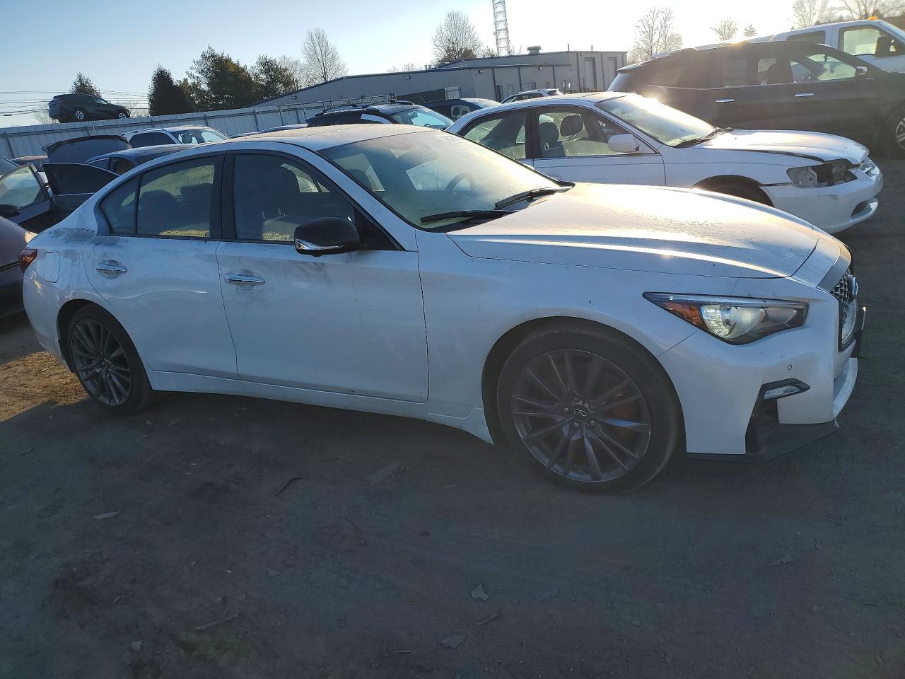 2024 Infiniti Q50 red Sport 400