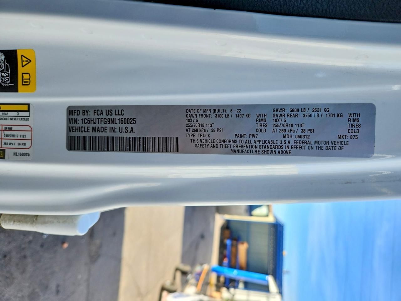 2022 Jeep Gladiator Overland