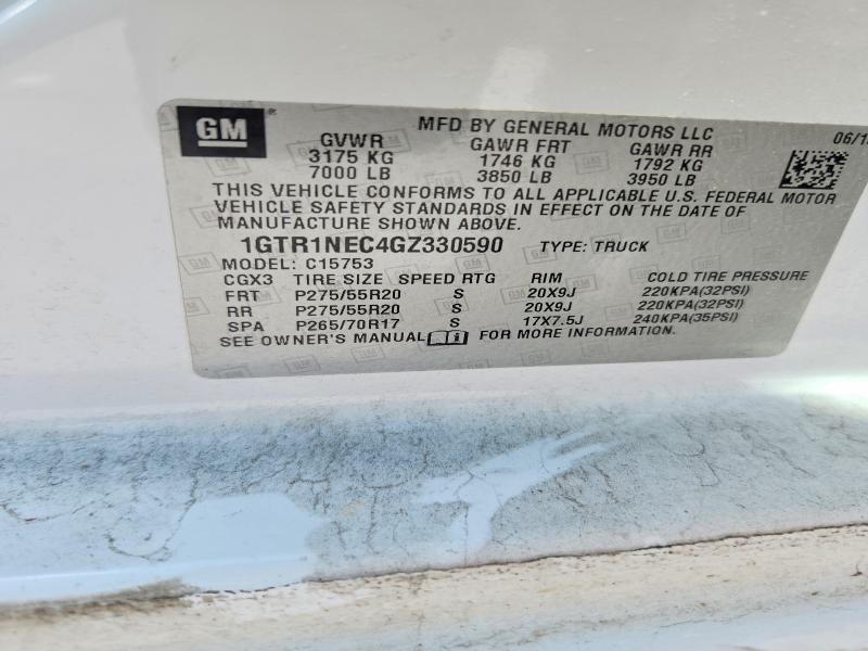 2016 GMC Sierra C1500 SLT
