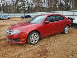 Salvage cars for sale from Copart Austell, GA: 2010 Ford Fusion se