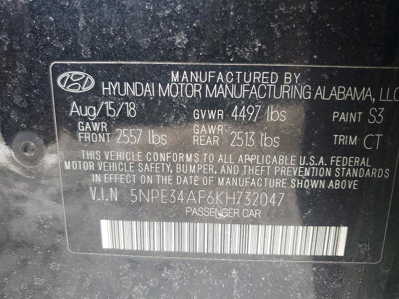 2019 Hyundai Sonata Sport