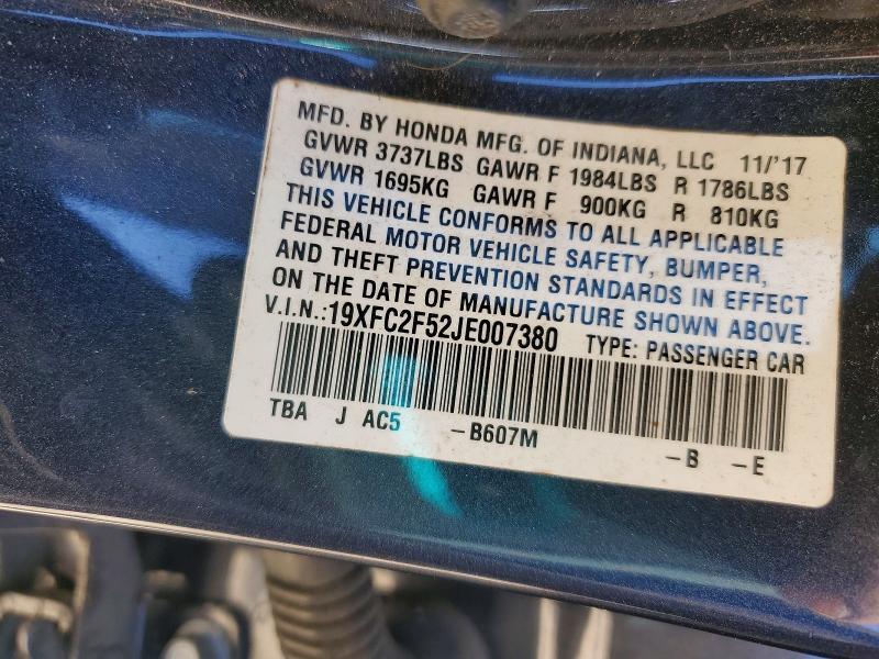 2018 Honda Civic lx