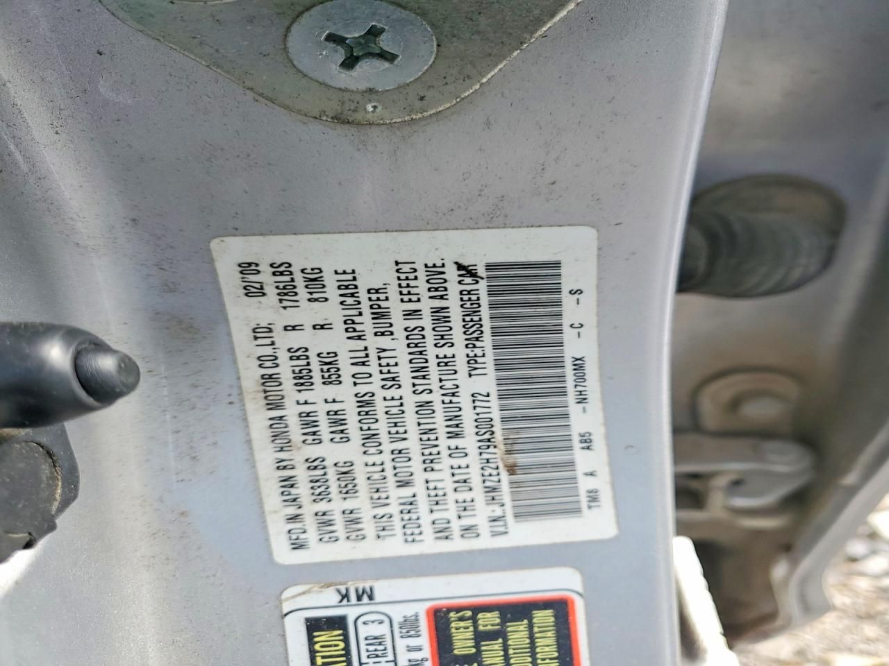 2010 Honda Insight ex