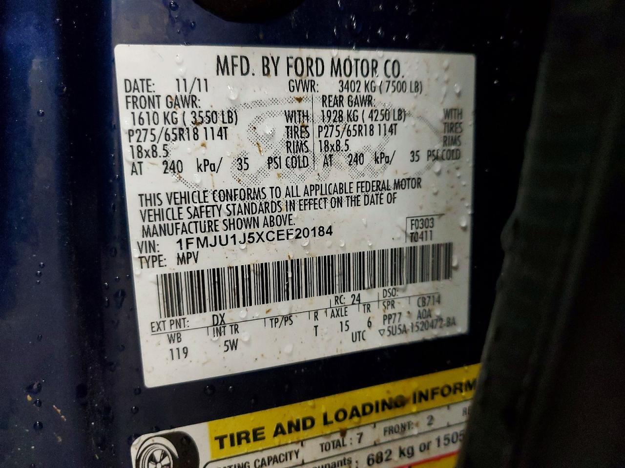 2012 Ford Expedition xlt