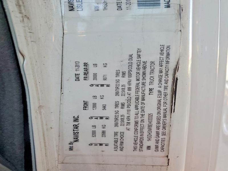 2014 International Prostar-semi Truck