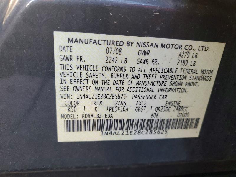 2008 Nissan Altima 2.5