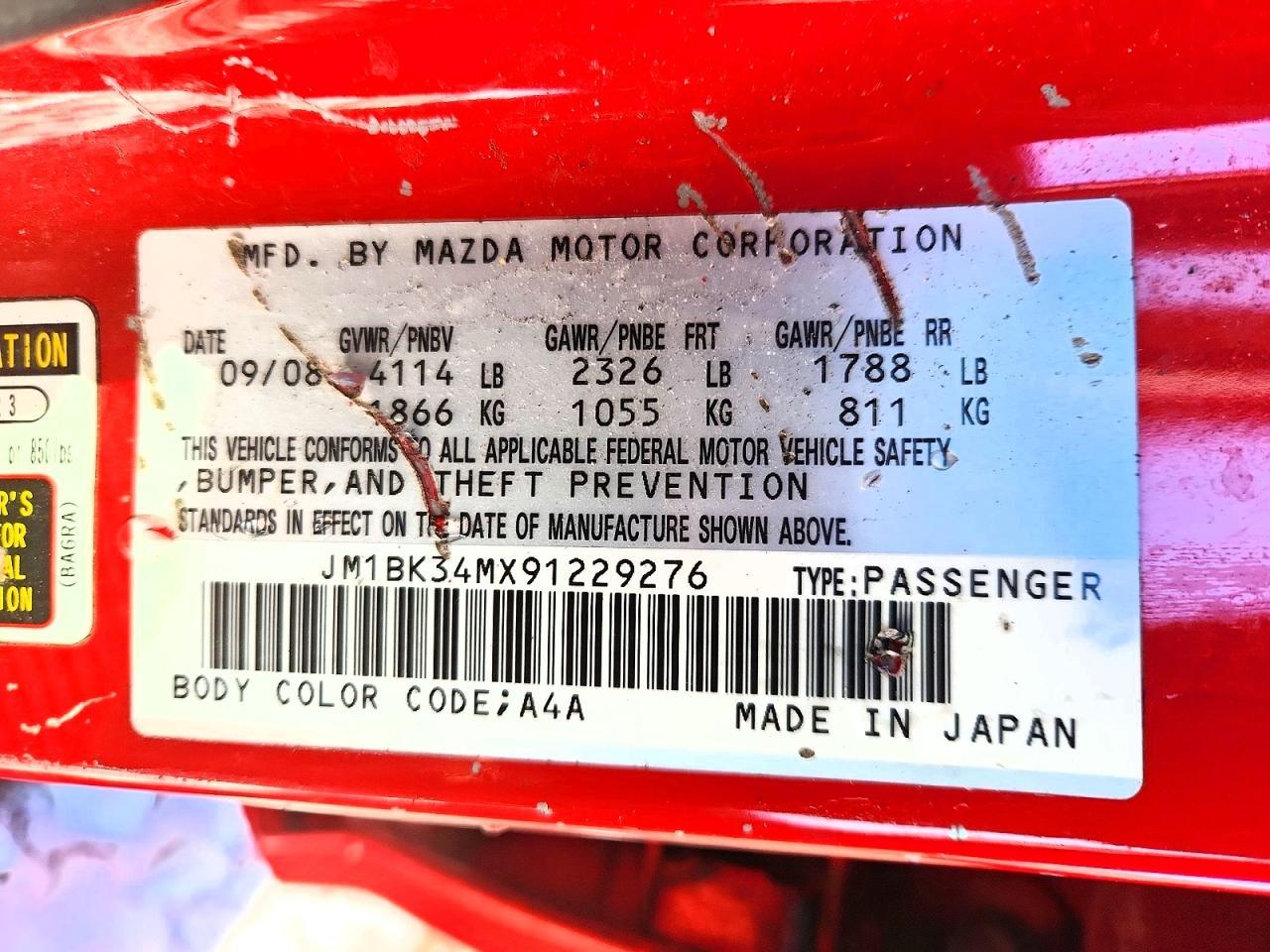 2009 Mazda Speed 3