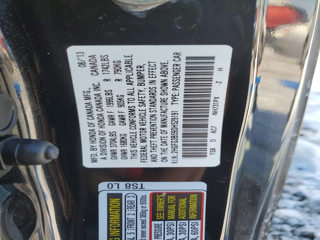 2013 Honda Civic lx
