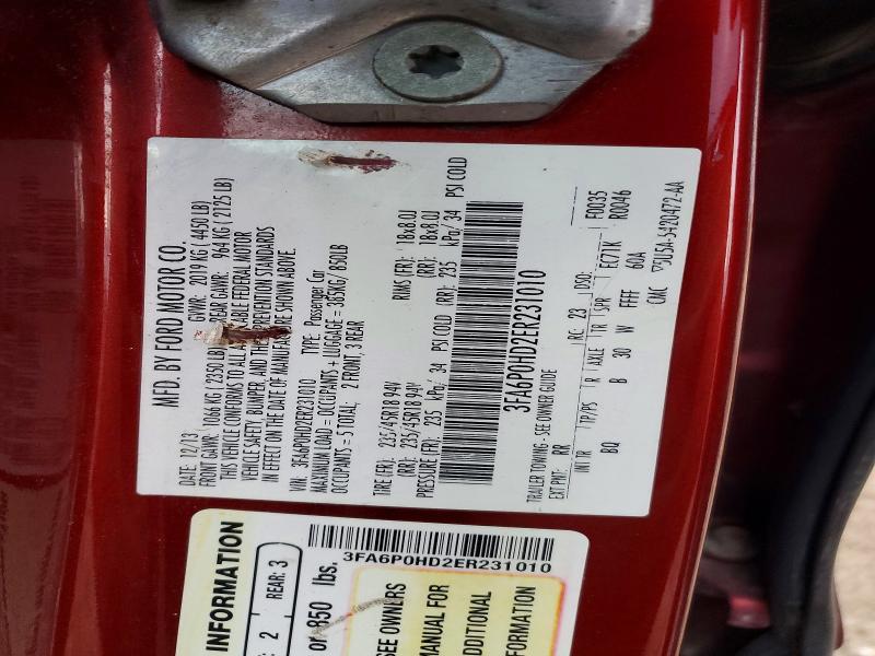 2014 Ford Fusion se