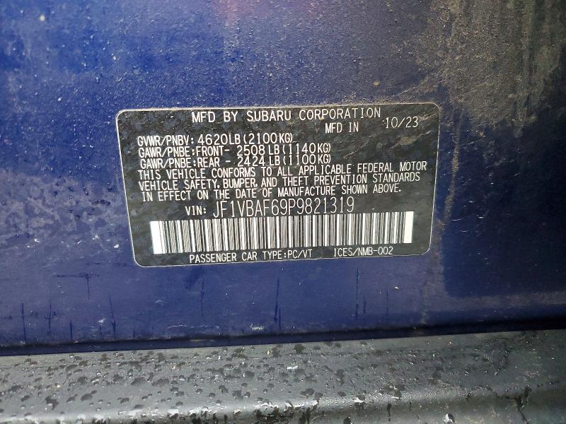 2023 Subaru Wrx Premium
