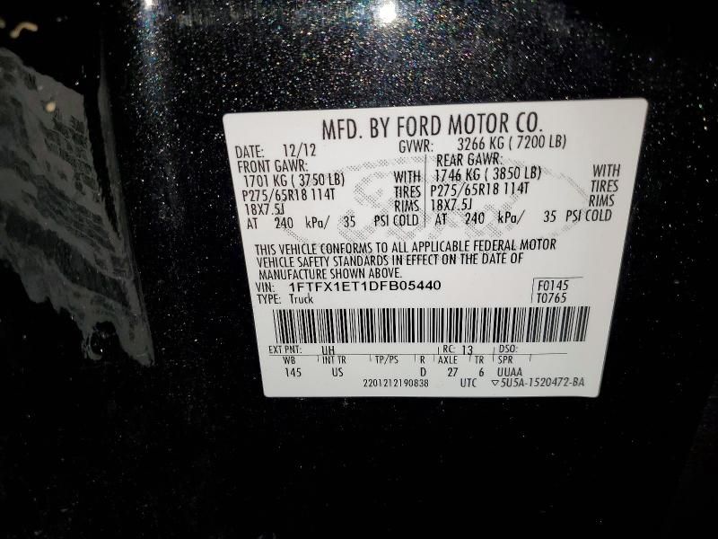 2013 Ford F150 Super Cab