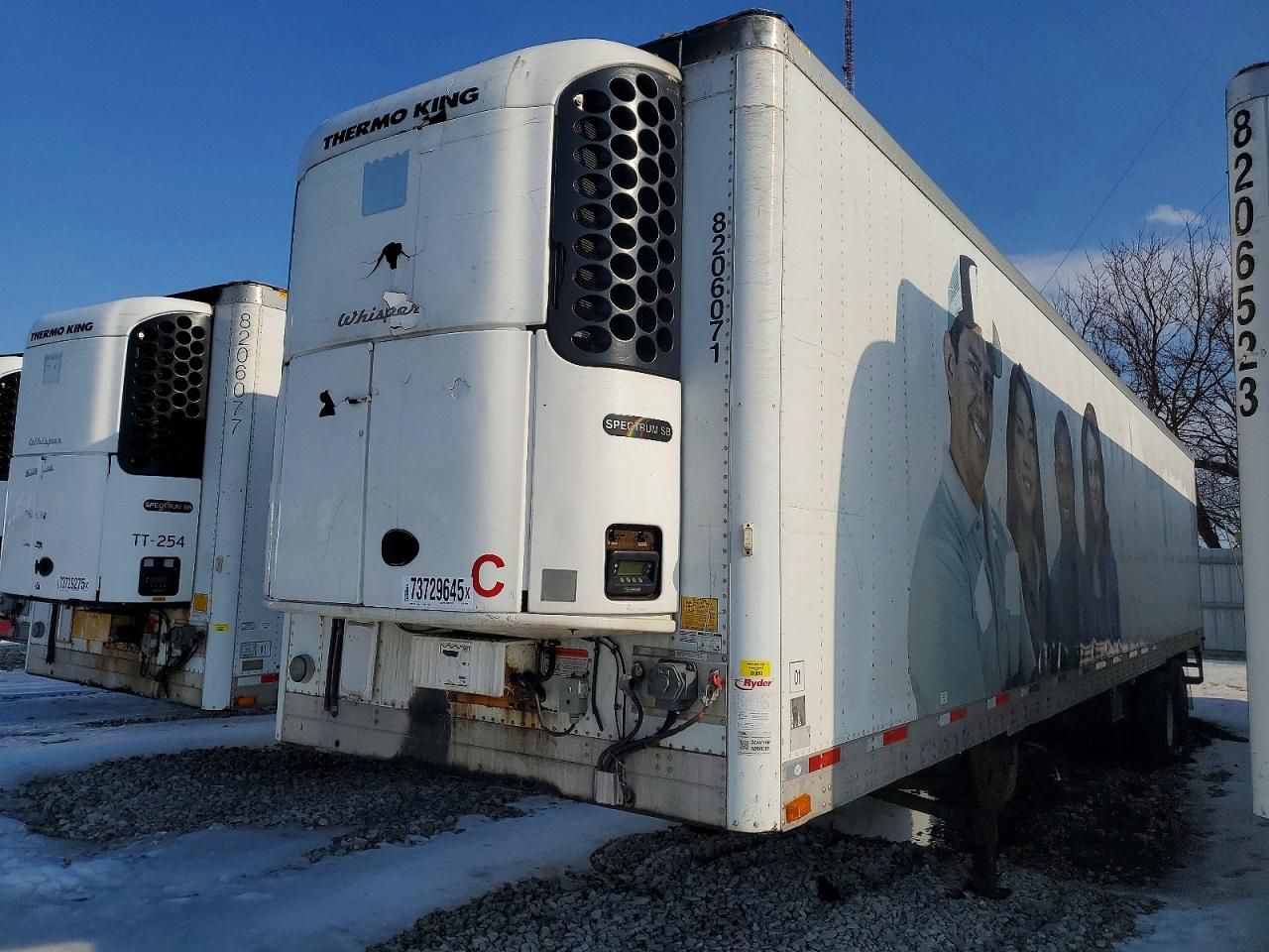 2015 Utility VS2RA Refrigerated Van Trailer