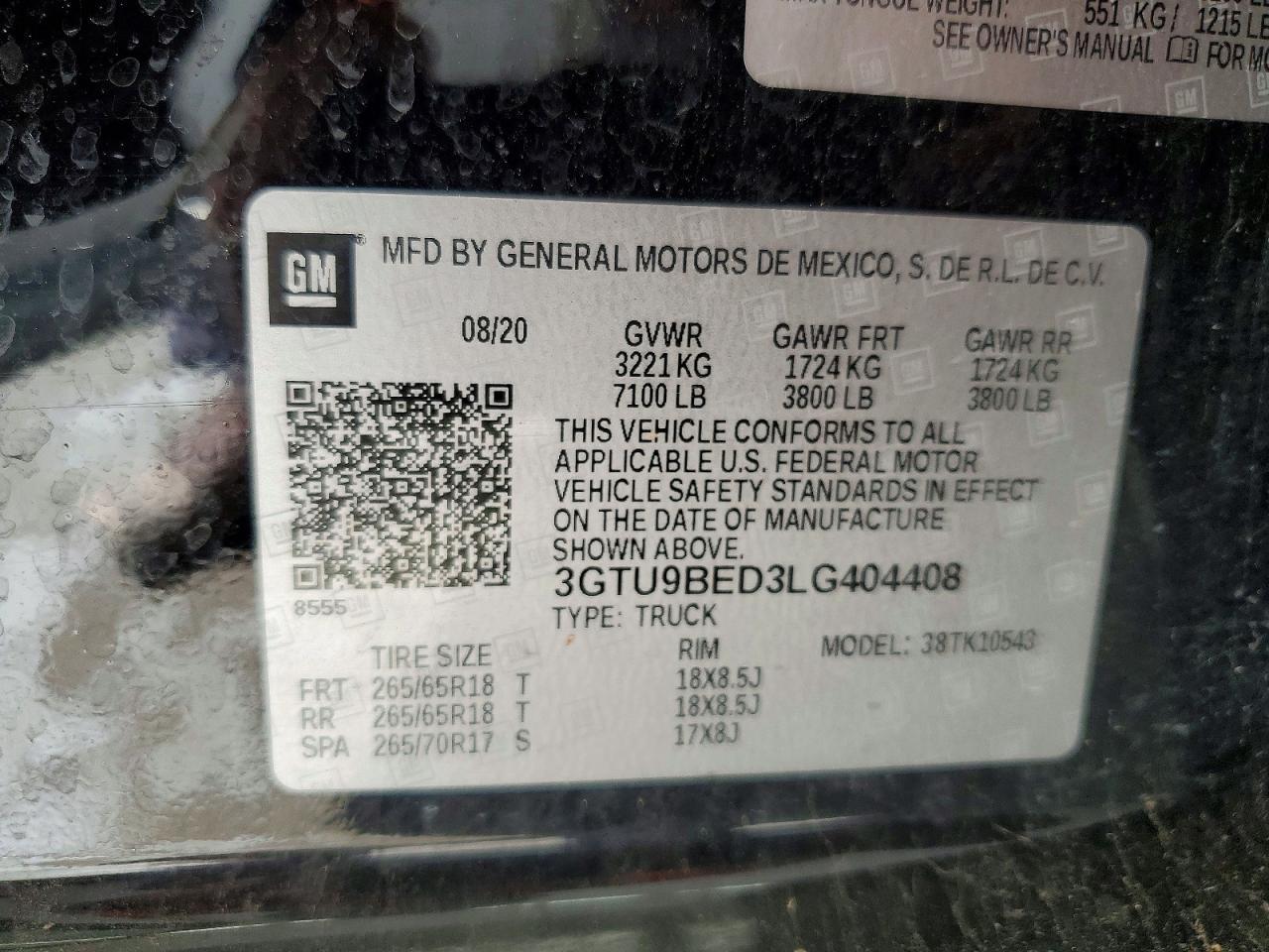 2020 GMC Sierra K1500 SLE