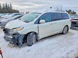 Toyota Sienna xle salvage cars for sale: 2017 Toyota Sienna xle