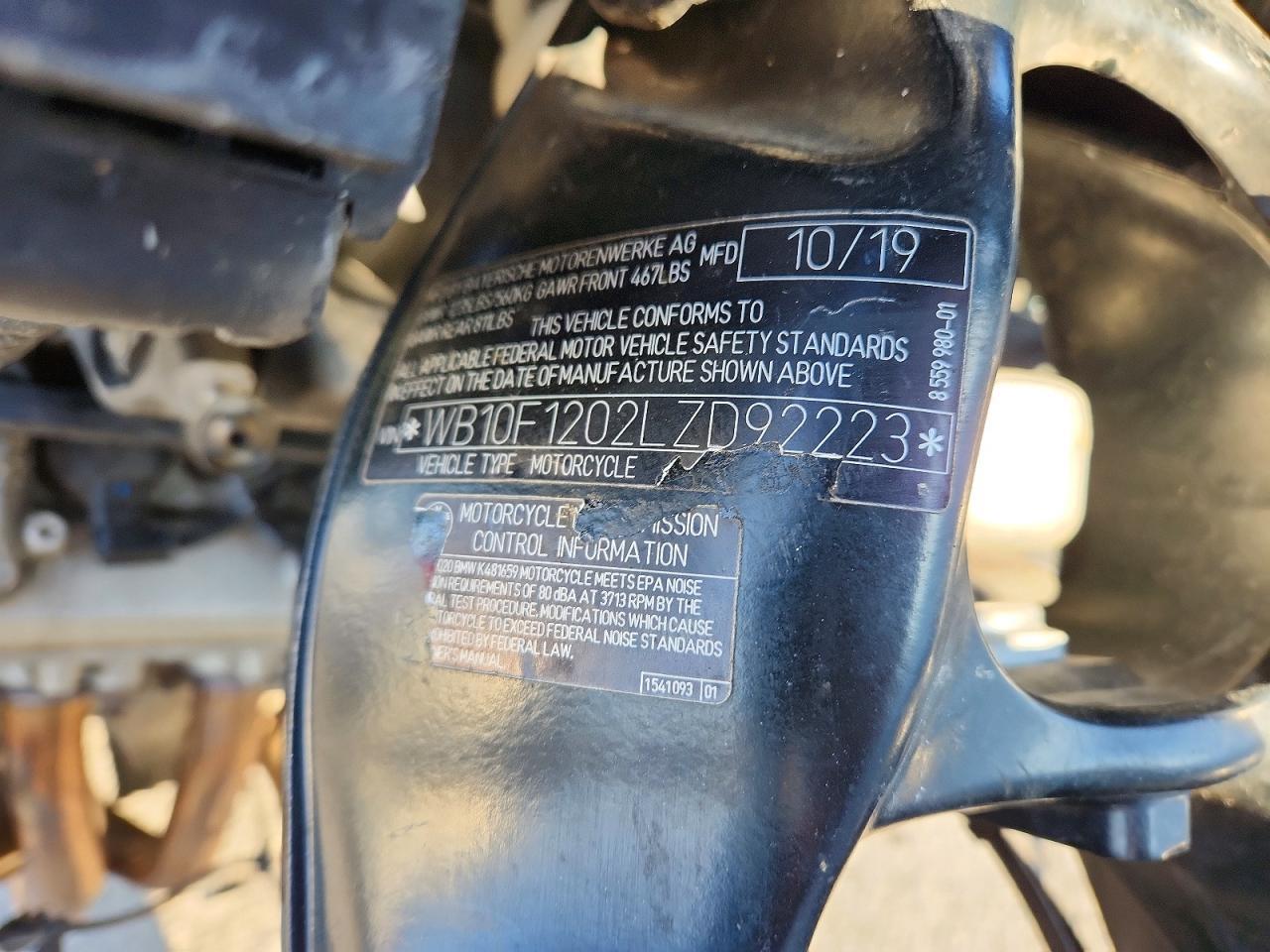 2020 BMW K1600 GTL