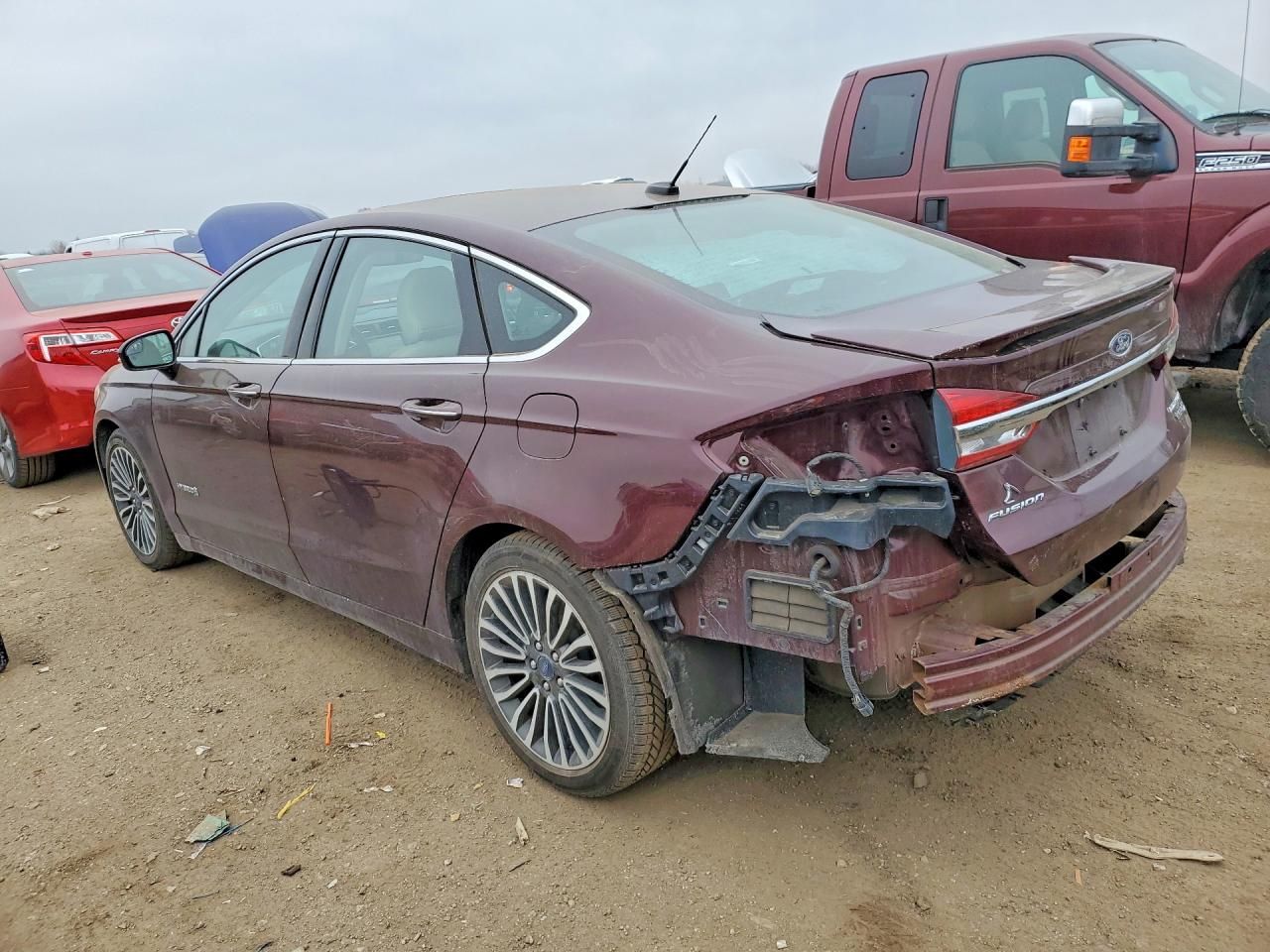 2017 Ford Fusion Titanium hev