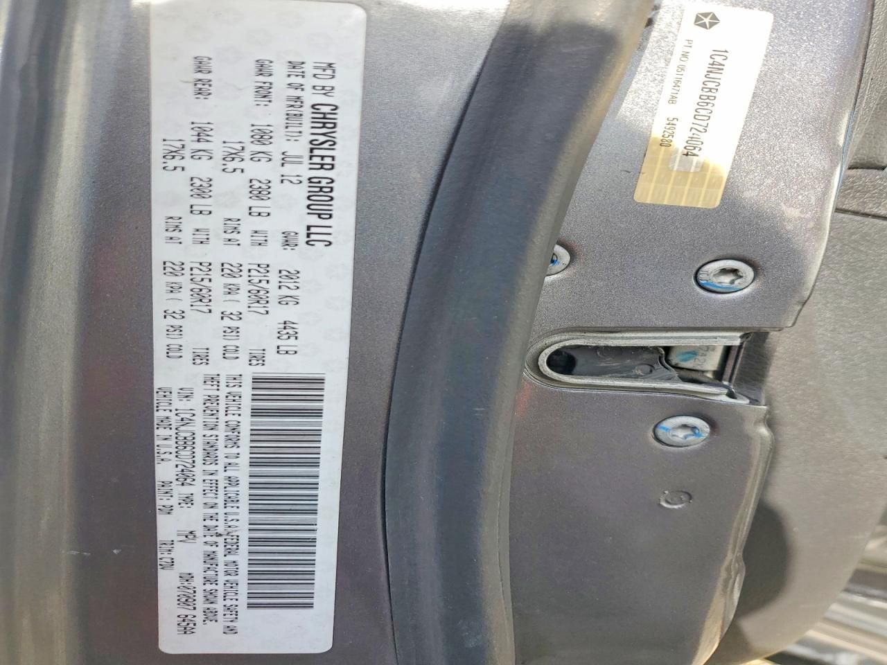 2012 Jeep Compass Sport