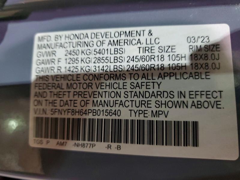 2023 Honda Passport Trail Sport