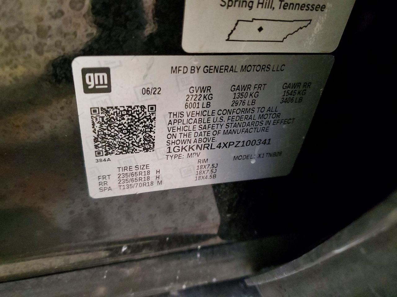 2023 GMC Acadia sle