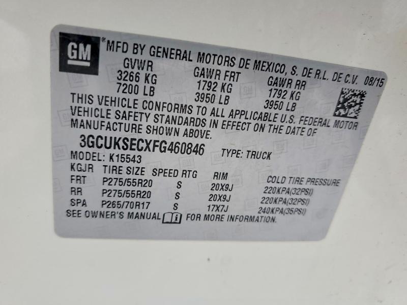 2015 Chevrolet Silverado K1500 ltz