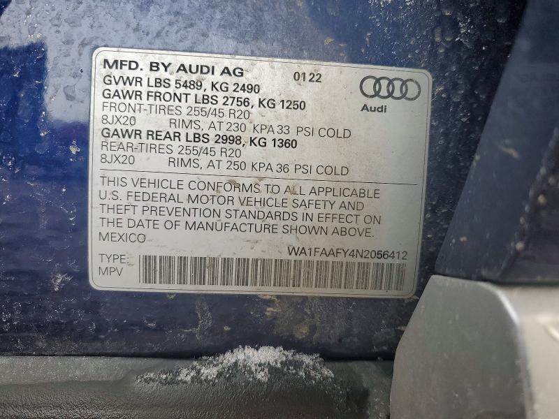 2022 Audi Q5 Prestige 45
