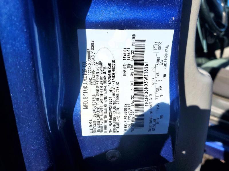 2005 Ford Focus zxw