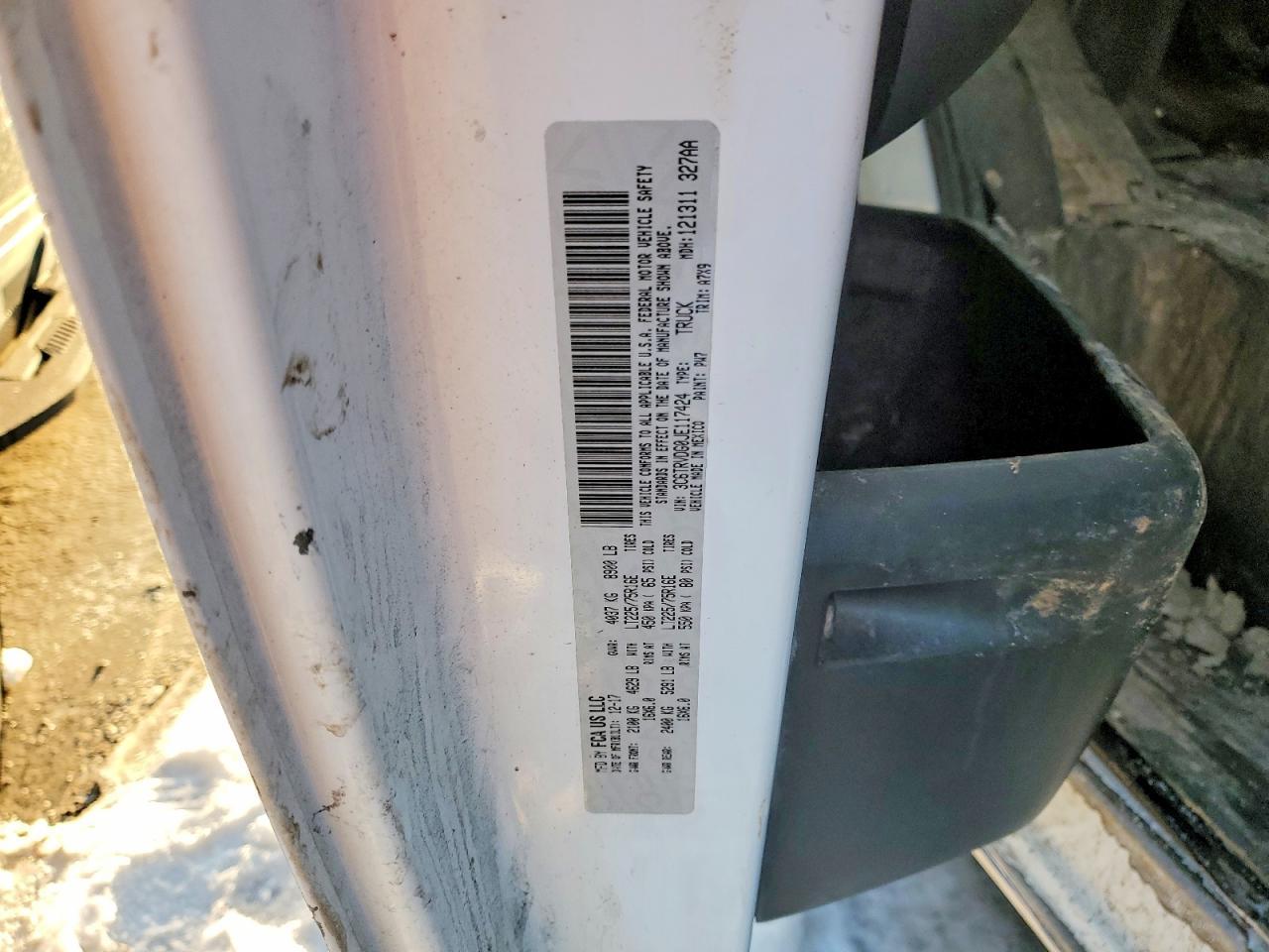 2018 Dodge RAM Promaster 2500 Delivery Van