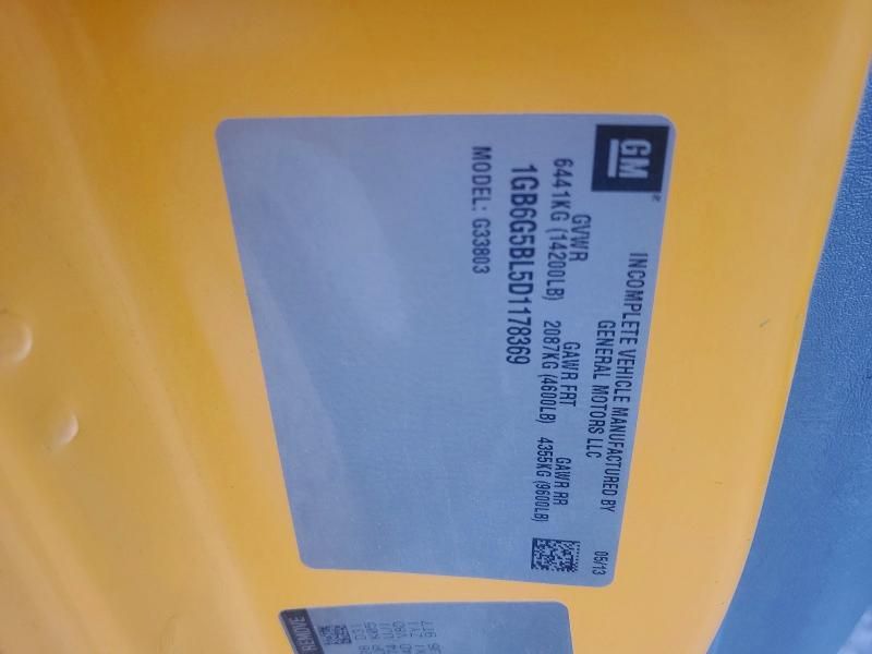 2013 Chevrolet 2013 Collins Bantam G4500-School Bus