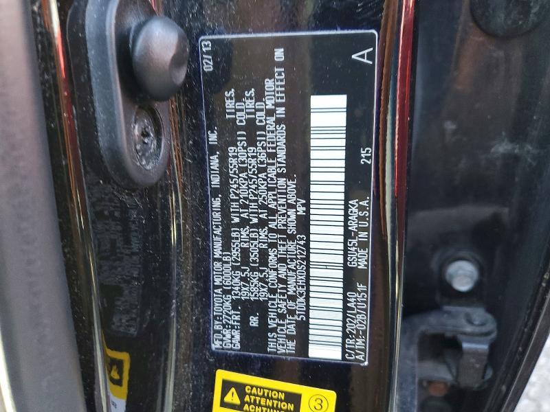 2013 Toyota Highlander Limited