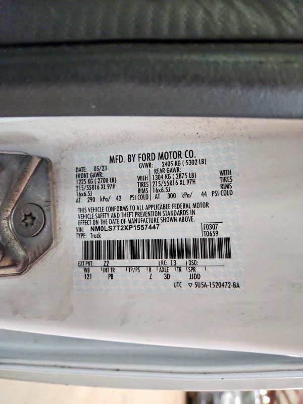 2023 Ford Transit Connect xlt