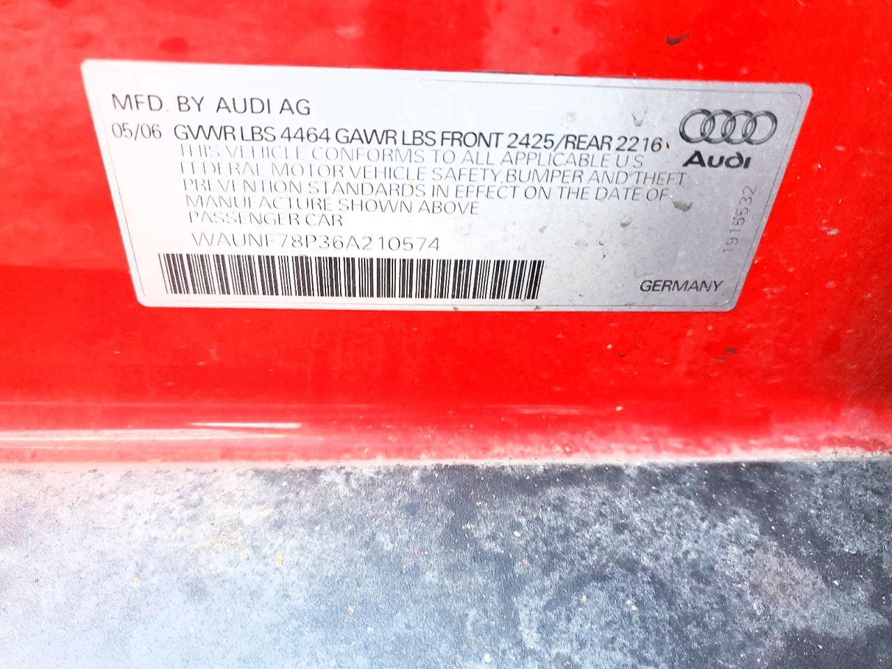 2006 Audi A3 2.0 Premium