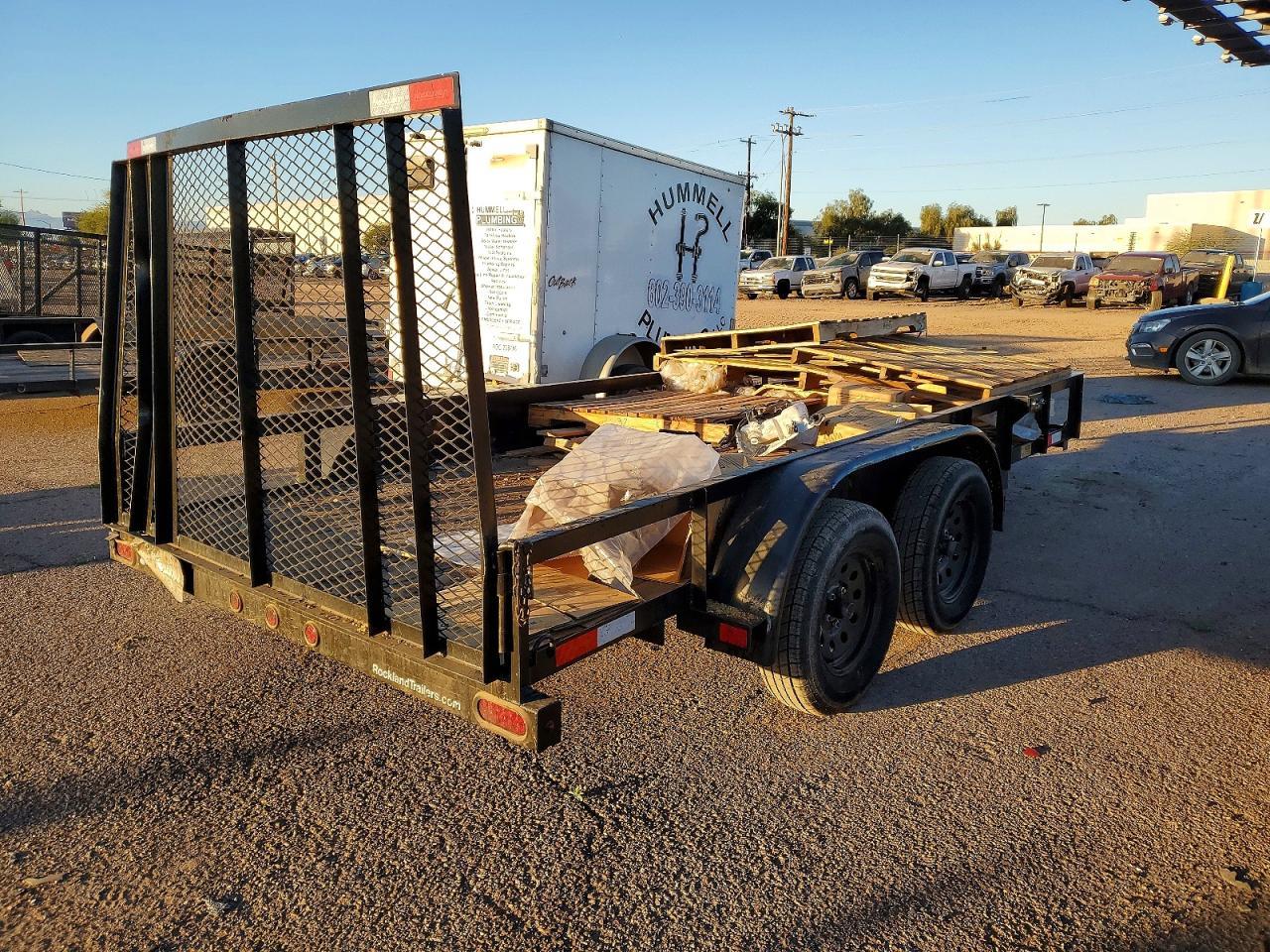 2023 Rockwood Land 7714TU Utility Trailer