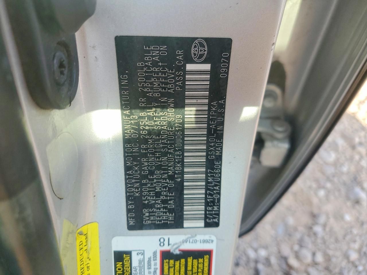 2013 Toyota Avalon Base