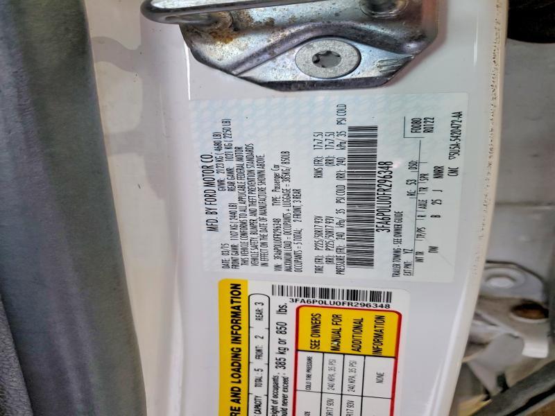 2015 Ford Fusion se Hybrid